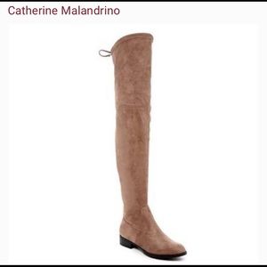 Catherine Malandrino OTK boot 8.0 Taupe